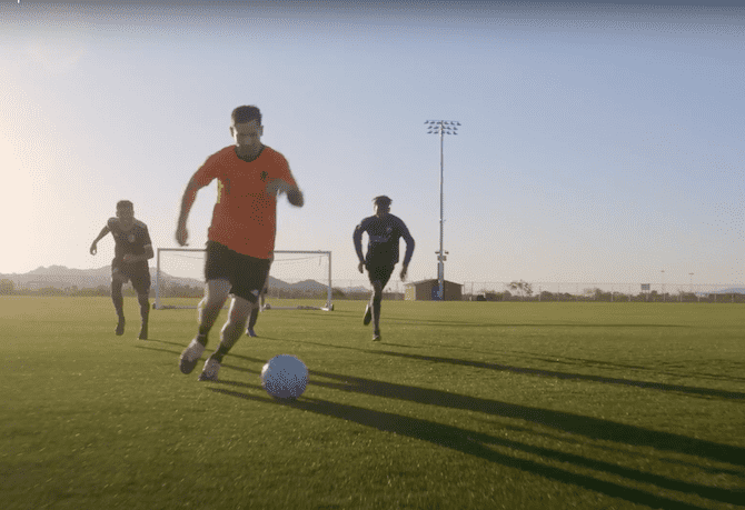 "The main reason we joined Footy was because we love playing soccer...