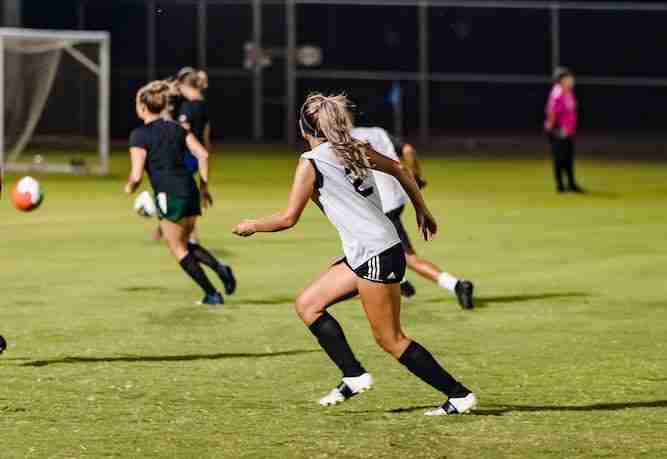 Coed Soccer Game